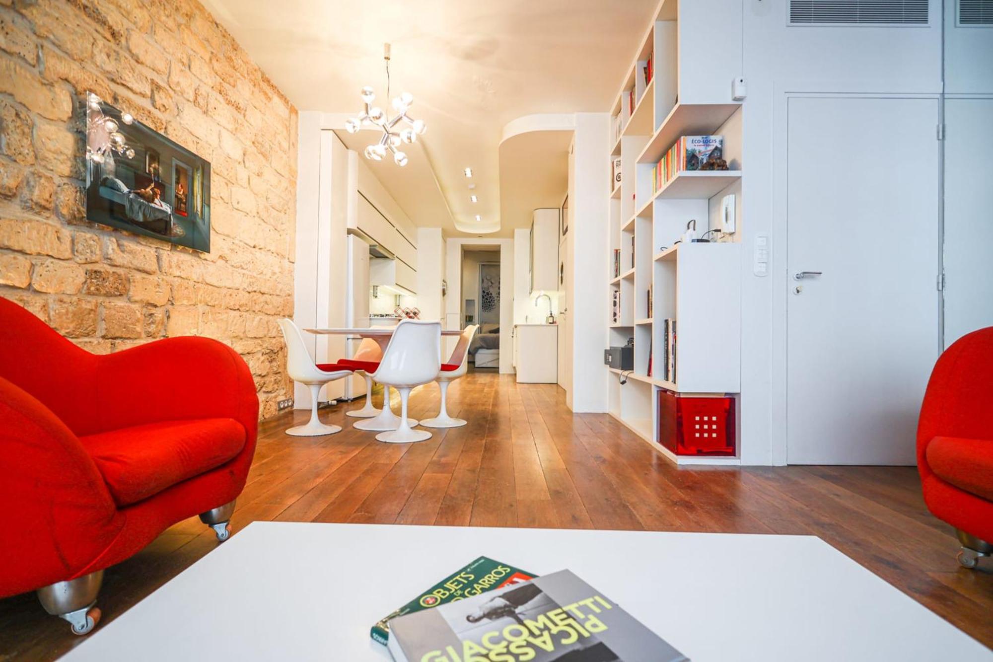 Elegant Appartement Climatise De 65 M2 Avec 2 Ch Paříž Exteriér fotografie