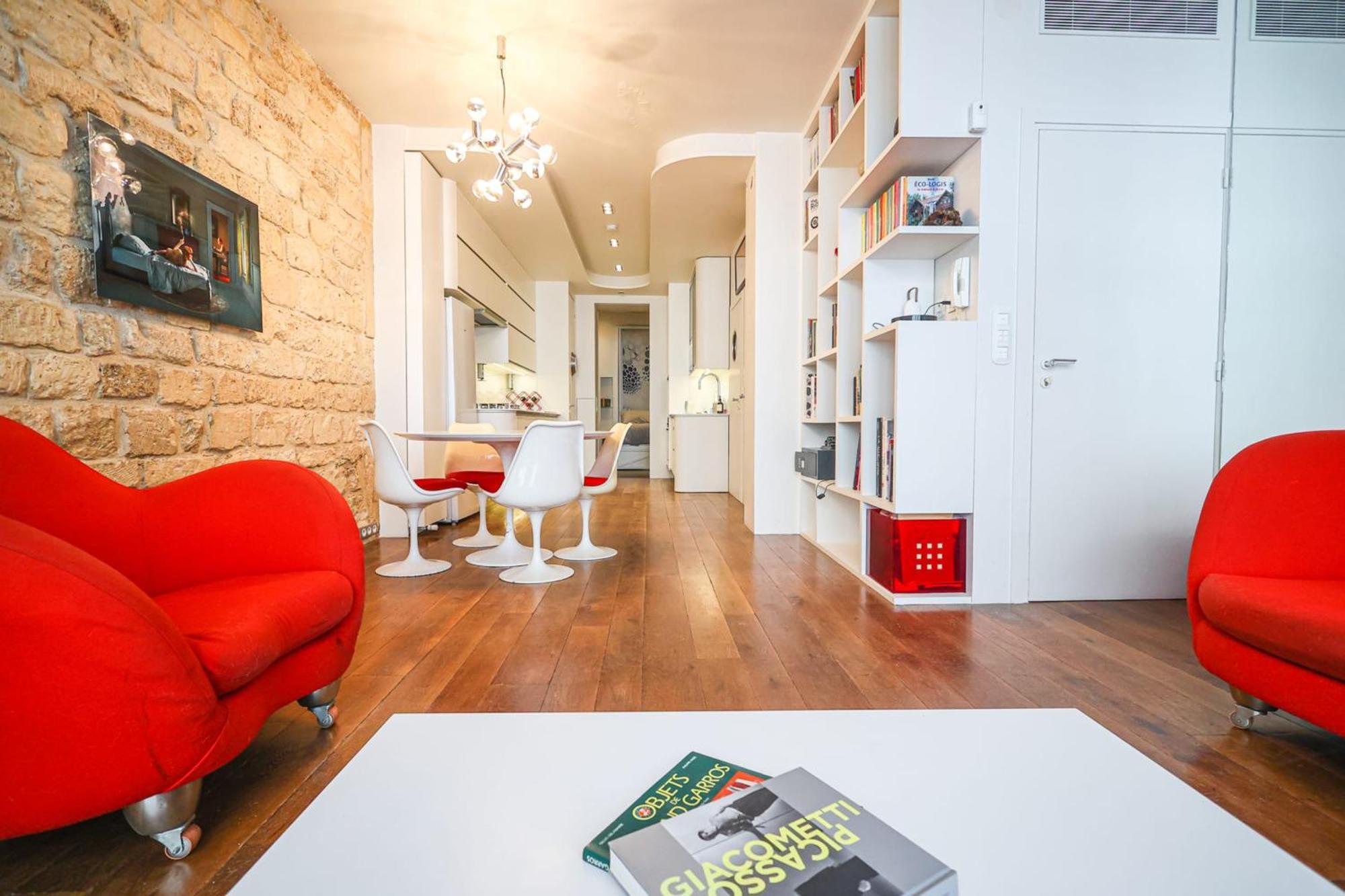 Elegant Appartement Climatise De 65 M2 Avec 2 Ch Paříž Exteriér fotografie
